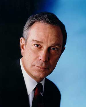 Michael Bloomberg's Headshot